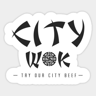 City Wok Sticker